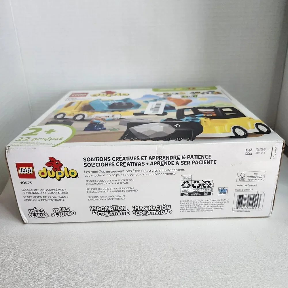 LEGO DUPLO 10475 Truck & Tractor Excavator Building Toy New-in-Box